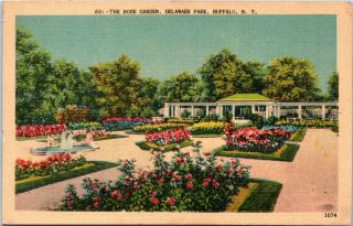 The Rose Garden,  Delaware Park,  Buffalo,  York