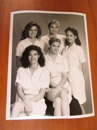 Vintage Glossy Press Photo The Cast Of Nbc 