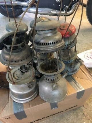 Lanterns For Restoration,  Radius 119 X 2.  Optimus 200 X 2 And Petromax 828