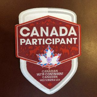 24th World Scout Jamboree 2019 - Official Canada Participant Patch