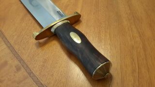 Randall Made Knife knives Brass Back Smithsonian Bowie 7