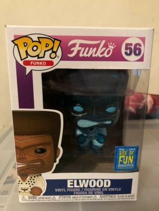 Funko Pop Spastik Plastik Elwood Sdcc Box Of Fun Exclusive Le 3000 Minor Damage
