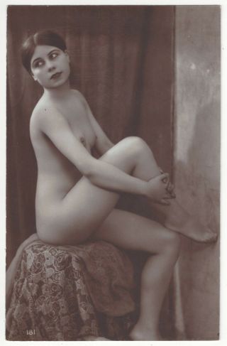 1920 French Photograph - Naked,  Exotic,  Petite Beauty