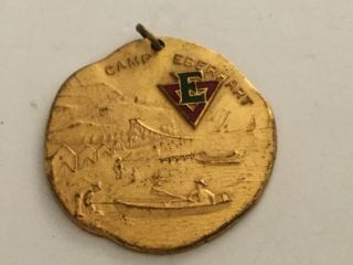 Vintage Y M C A Camp Eberhart E V Medal
