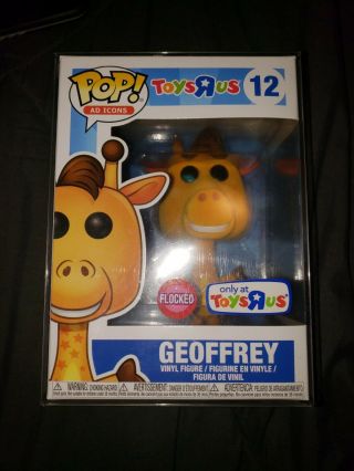 Funko Pop Ad Icons Flocked Geoffrey Exclusive Limited Edition Figurine 12
