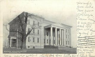 Vintage Postcard; Kentucky Wesleyan College,  Winchester Ky Clark County