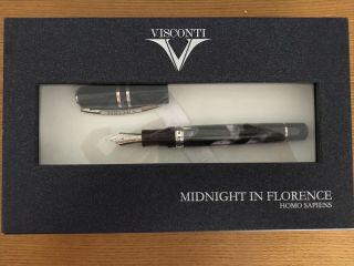 Visconti Homosapiens Midnight In Florence (limited Edition) With Full Box