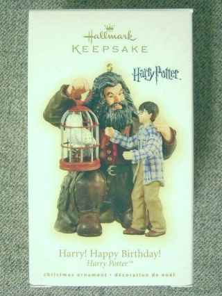 2009 Hallmark Harry Potter “harry Happy Birthday ” Ornament