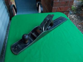Antique Stanley Bailey No 8 Iron Jointer Plane 24 " L Sweetheart Cutter 2 1/2 "