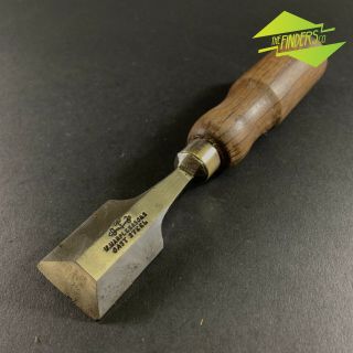 Vintage W.  Marples & Sons 1 - 1/4 " Bevel Edge Chisel Woodwork Tools Old Tools