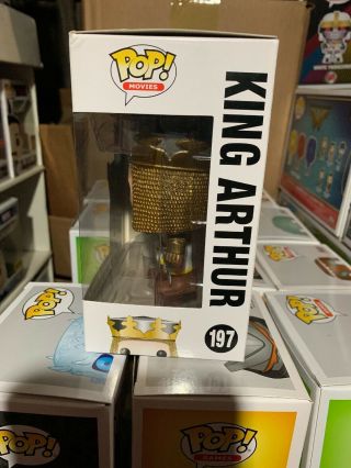 Funko POP Movies 197 King Arthur Monty Python And The Holy Grail Vaulted RARE 3