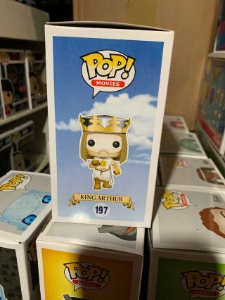 Funko POP Movies 197 King Arthur Monty Python And The Holy Grail Vaulted RARE 4