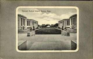 Harvard Medical School Boston Massachusetts Ma Mailed 1913 Thomson & Thomson