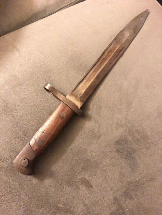 Rare Ww1 Model 1895 Winchester Repeating Arms Co Russian Bayonet