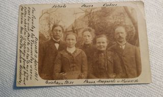 Rppc 1903 From Germany To St Charles Mo - Family Postmarked And Writing