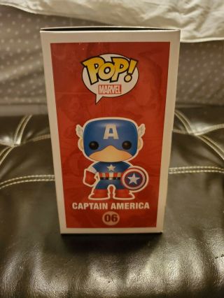 Funko Pop Marvel Captain America 06 SDCC Metallic LTD 480 3