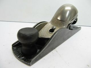 Early Stanley No.  140 Rabbet & Block Plane - Pat.  Dated Side Plate - B Casting