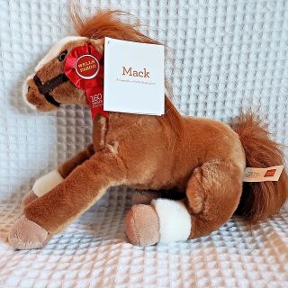 Nwt Wells Fargo Bank Mack Legendary Horse Pony 2012 Plush Stuffed Animal 14 "