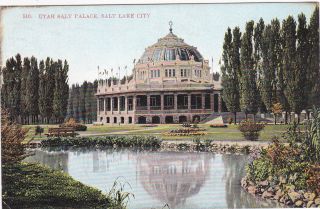 Salt Lake City,  Utah,  Pu - 1906,  Utah Salt Palace