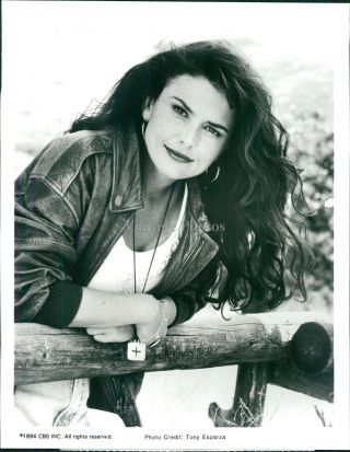 1994 Press Photo Actress Roma Downey Angels Among Us Celebrity 7x9