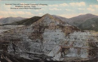 Bingham Canyon,  Utah,  00 - 10s ; Utah Copper Co.  Mine