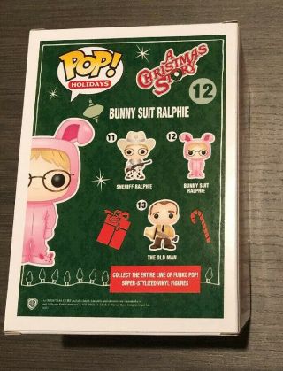 Funko Pop Holidays - A Christmas Story - Bunny Suit Ralphie - Gemini Exclusive - Flocked 3