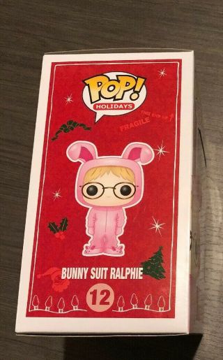 Funko Pop Holidays - A Christmas Story - Bunny Suit Ralphie - Gemini Exclusive - Flocked 4