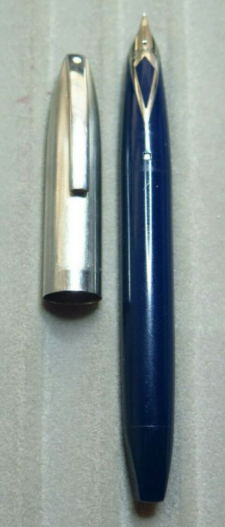 Sheaffer Pfm Ii Blue Fountain Pen With Fine/medium Nib