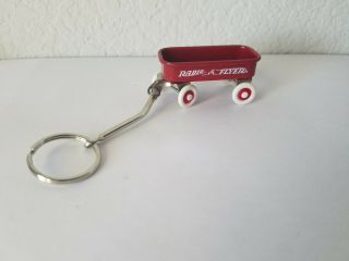Mini Miniature Radio Flyer Little Red Wagon Key Chain