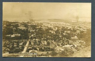 Hawaii,  City Of Honolulu From Punchbowl,  Un,  Ray Jerome Baker Rp,