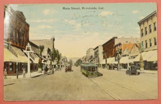 Dr Who 1911 Pc Main Street View Riverside California Ca 31852