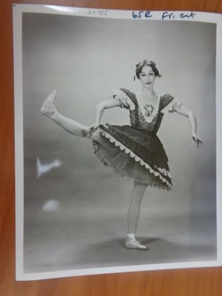 Vintage Glossy Press Photo Play Laura Young Coppelia Boston Ballet