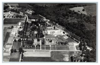 Aerial Emmanuel College,  Adventist Andrews Berrien Springs Mi Chrome Postcard C5