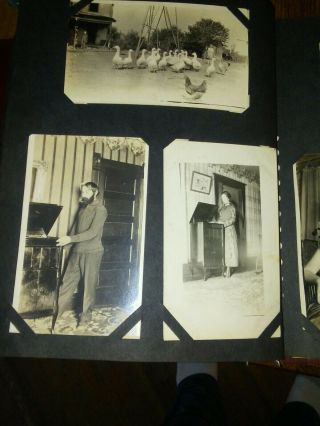 CIRCA 1917 RPPC Album 335,  / - Kell,  Illinois Real Photo Postcards Great Family 11