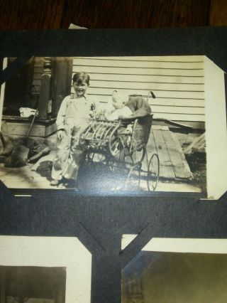 CIRCA 1917 RPPC Album 335,  / - Kell,  Illinois Real Photo Postcards Great Family 4