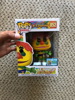 Sdcc 2019 Le H.  R.  Pufnstuf Funko Pop 852 The World Of Sid & Marty Krofft