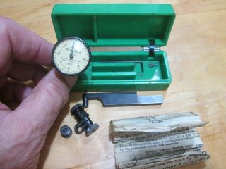 Federal Machinist Dial Indicator Gauge Model 6 With Accessories
