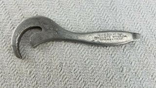 Vintage Involute Wrench Tower & Lyon Co Alligator Pipe Or Nut
