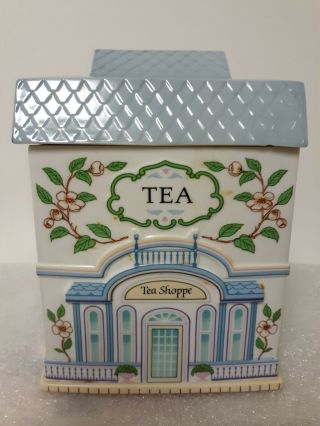 Lenox - Tea - Canister Collectible Village Canister Vintage