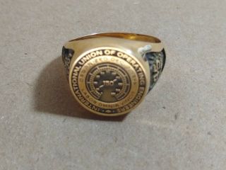 International Union of Operating Engineers Ring 45 Years Local 150 2
