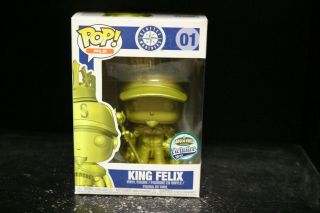 Funko Pop Vinyl Figure Mlb Seattle Mariners King Felix (gold) Le34