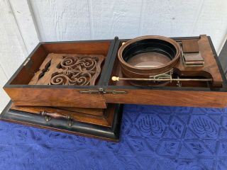 H.  J.  Lewis 1875 Deluxe Stereo Graphoscope Stereoscope viewer stereoview 7