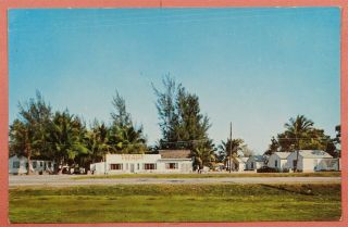 Dr Who Pc Sun Deck Cottages Hotel Advertising Miami Beach Florida Fl 32639