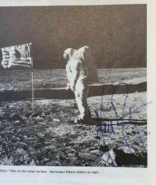 NEIL ARMSTRONG - AUTHENTICATED AUTOGRAPH ON APOLLO 11 MISSION REPORT 3
