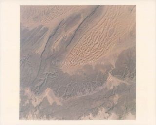 Press Photo Nasa Algerio Tifernine Dunes Earth Orbiting Space Shuttle 8x10