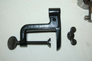 Starrett 86A Combination Hand Vise With Clamp - Orig.  Box 3