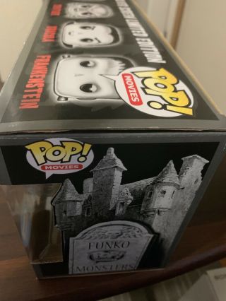 Funko Pop Movies - Universal Monsters Metallic 4 - Pack ONLY 300 MADE - Gemini EXC 5