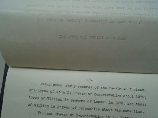 GENEOLOGY REPORT ON THE NAME & FAMILY OF BREWER VINELAND NJ 3