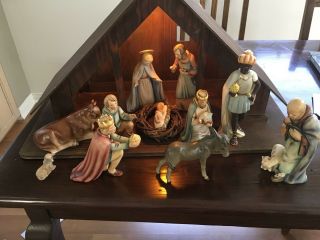 Hummel Goebel Figurines Nativity Set