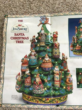 Jim Shore Santa Christmas Tree